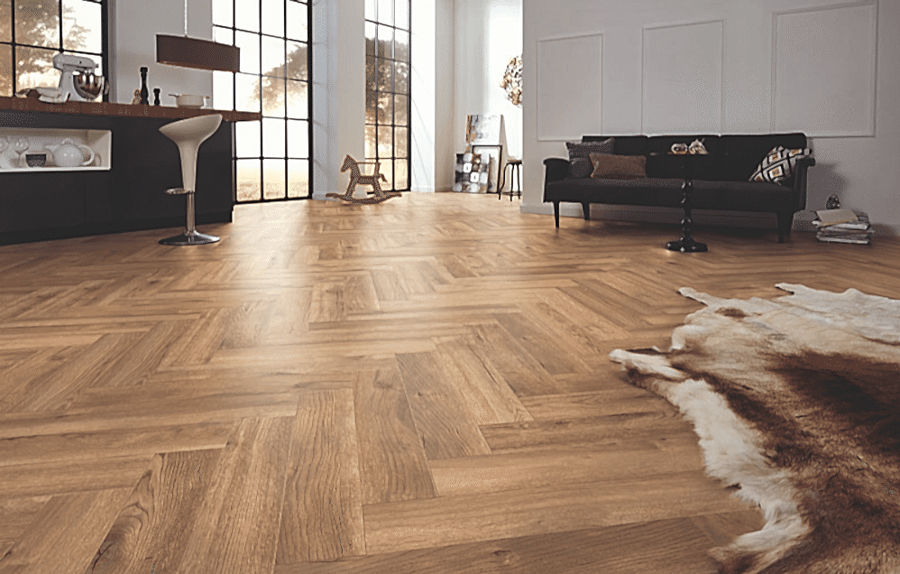 Kronotex - Balıksırtı Laminat Parke - D4764 Treviso Oak