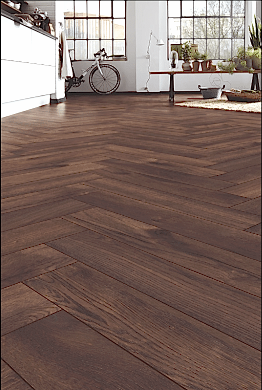 Kronotex - Balıksırtı Laminat Parke - D4766 Calais Oak